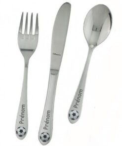 Couverts personnalisés ballon foot