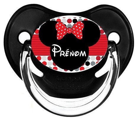 Tétine de bébé souris personnalisée