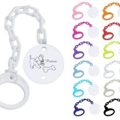 Attache-tétine personnalisée chiot